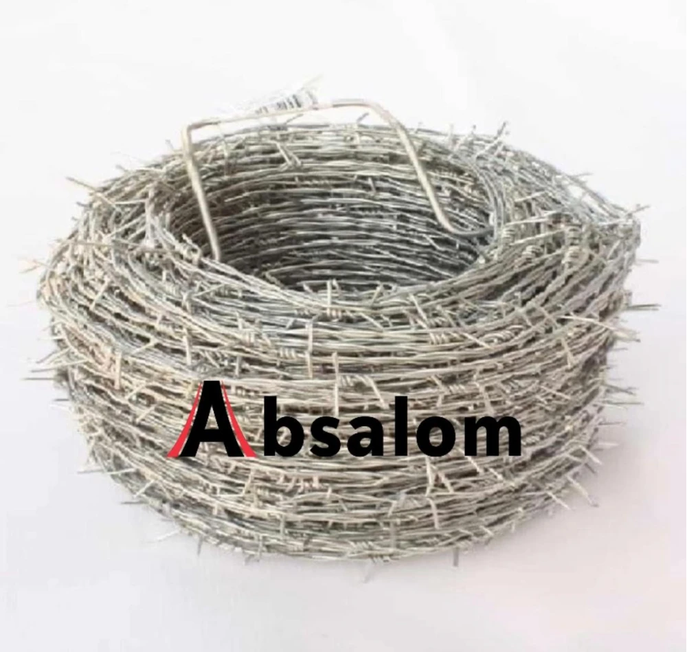 Sârmă ghimpată zincată 250m – 2mm/1,8mm